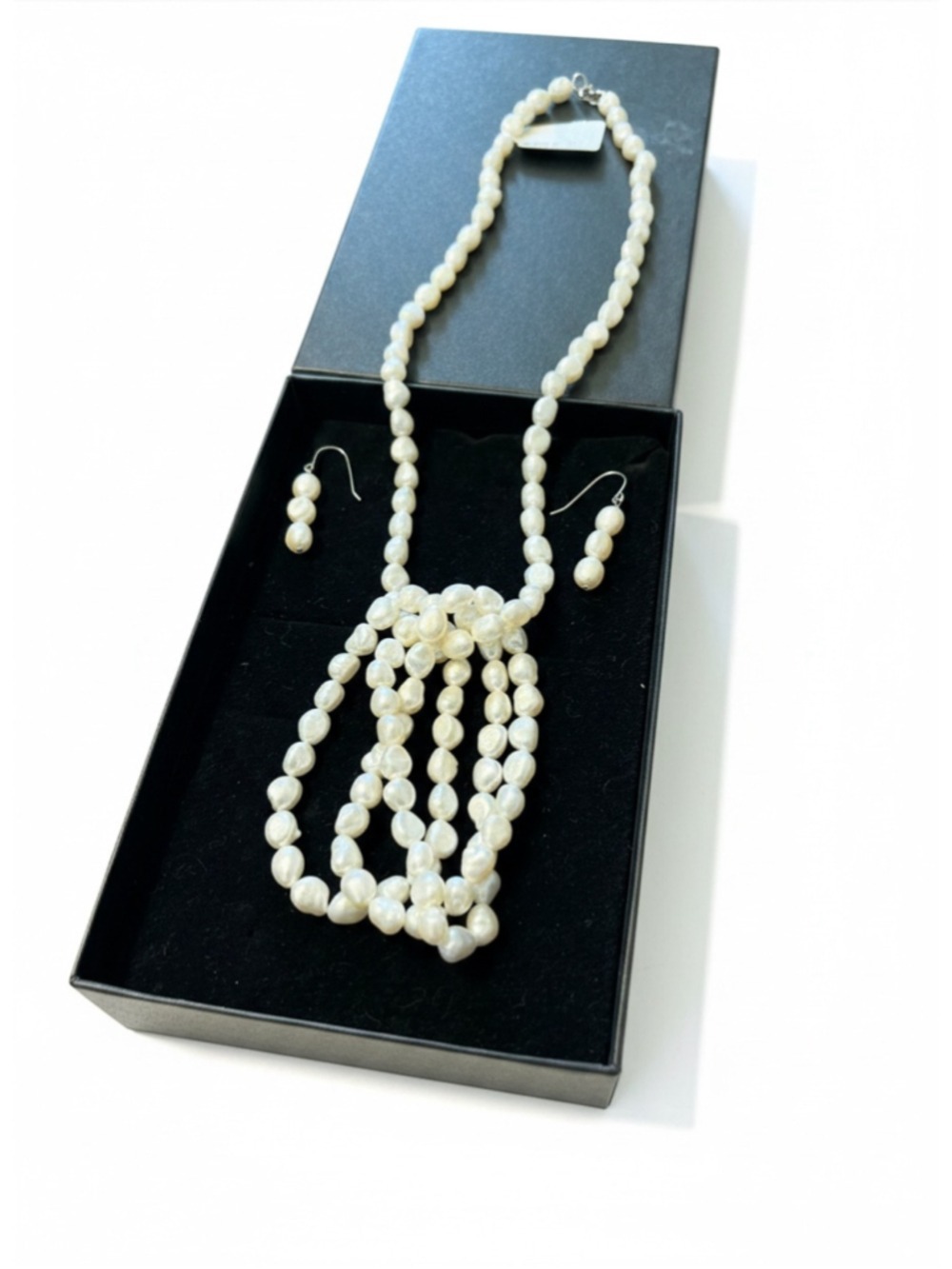5 pc. Sterling Silver Cultured Freshwater Pearl Set NWT